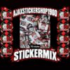 Stickermix 75stuks