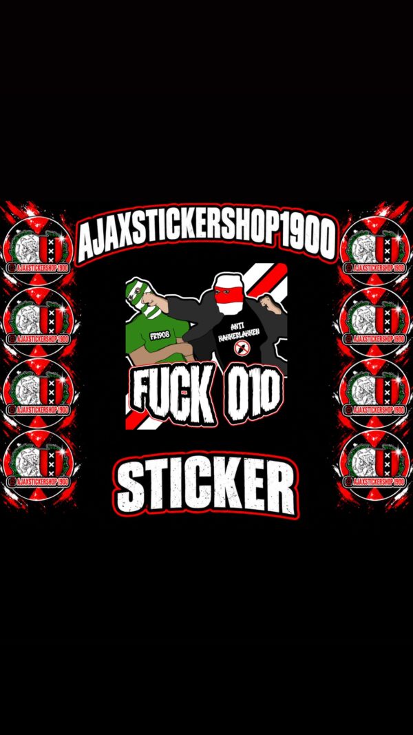 Fuck 010 sticker