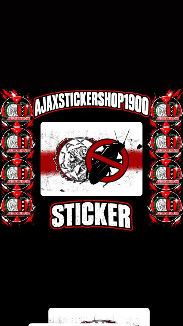 ANTI KAKKERLAK sticker