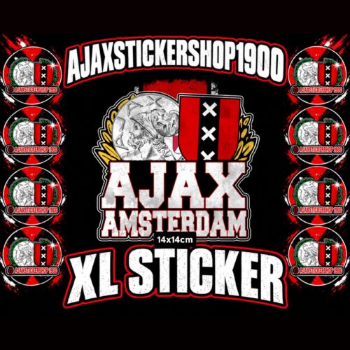 AJAX AMSTERDAM XL STICKERS