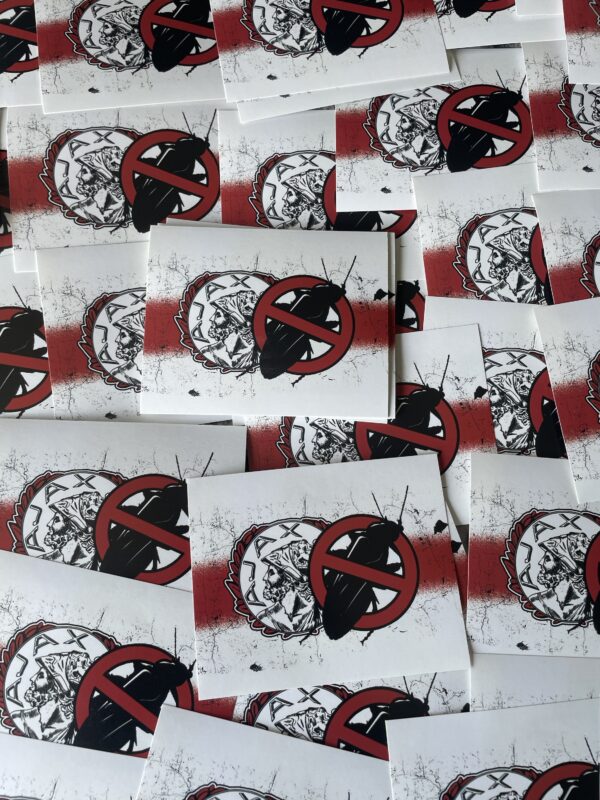 ANTI KAKKERLAK sticker