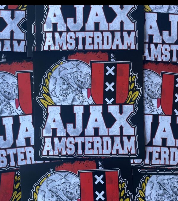 AJAX AMSTERDAM XL STICKERS