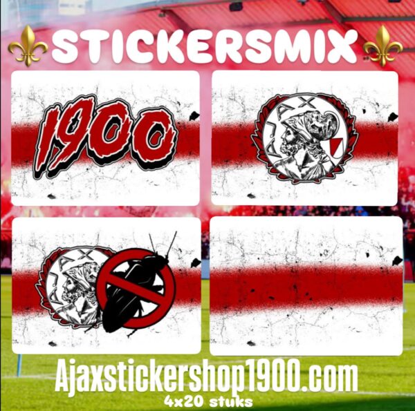 Stickermix ( ⚪️🔴⚪️ editie)