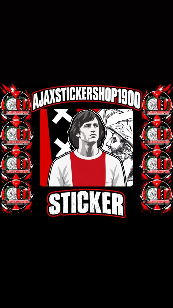 Ajax cruyff sticker
