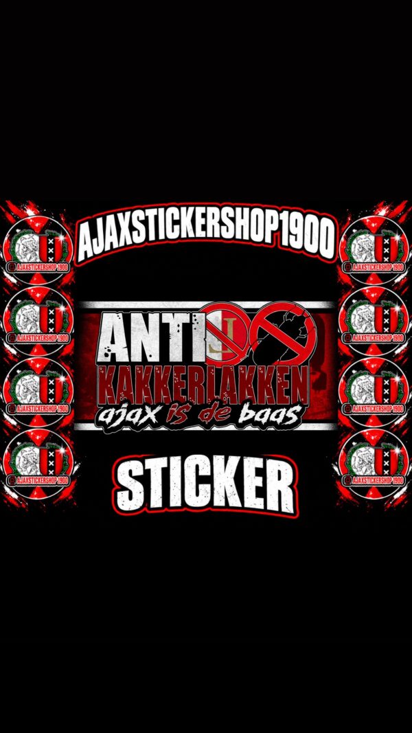 Anti kakkerlakken sticker
