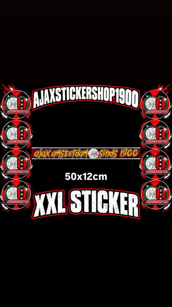 Ajax amsterdam xxl stickers